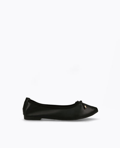 Phoebe Ballerina Flats - Black