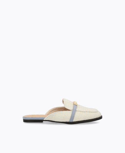 Morgan Mule Loafers - Blue