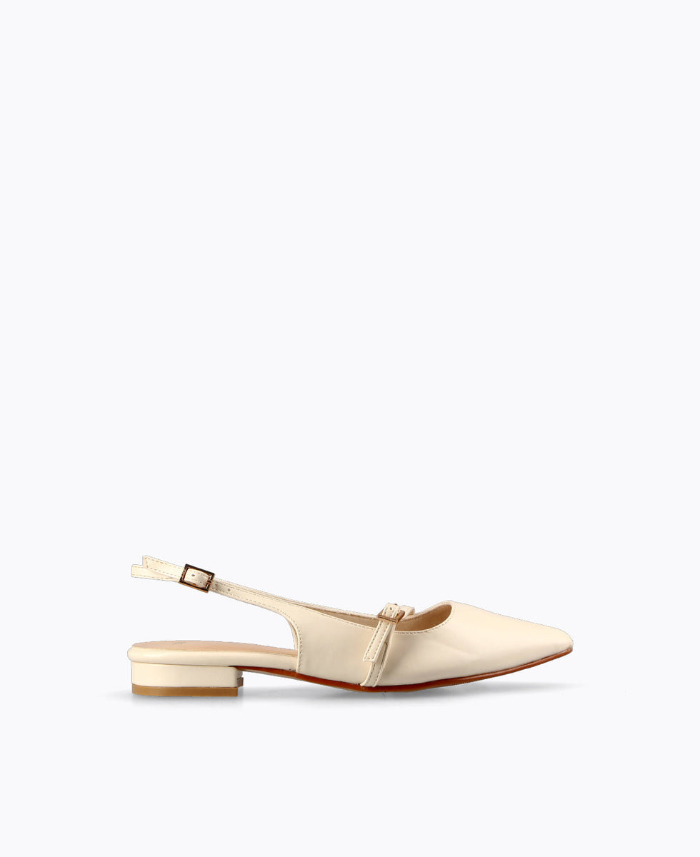 slingback pumps flat
