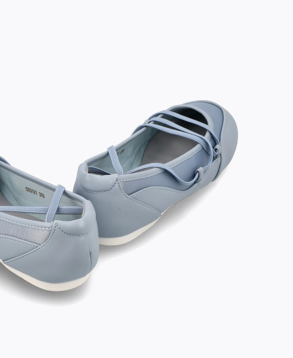 Zelda Ballerina Sneakers - Blue – DMK