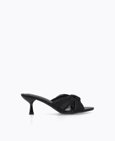 Marisa Heel Sandals - Black