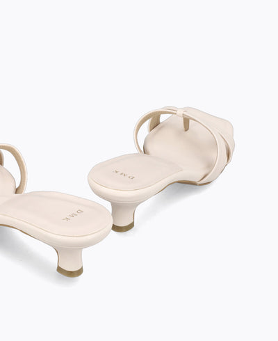 Miko Heel Sandals - Beige