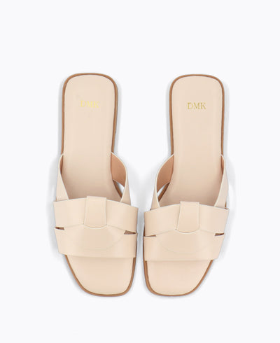 Ramona Flat Sandals - Beige
