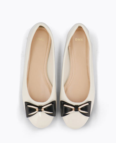 Rinnah Ballerina Flats - Beige