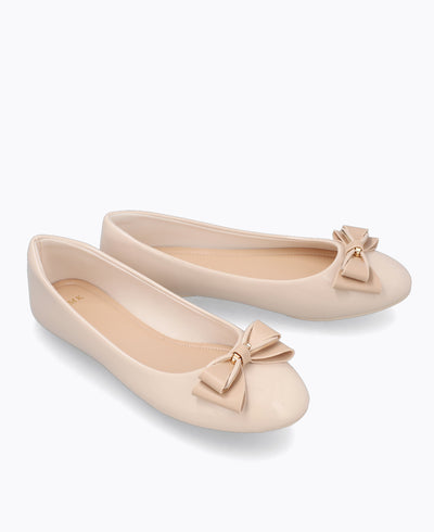 Rinnah Ballerina Flats - Nude
