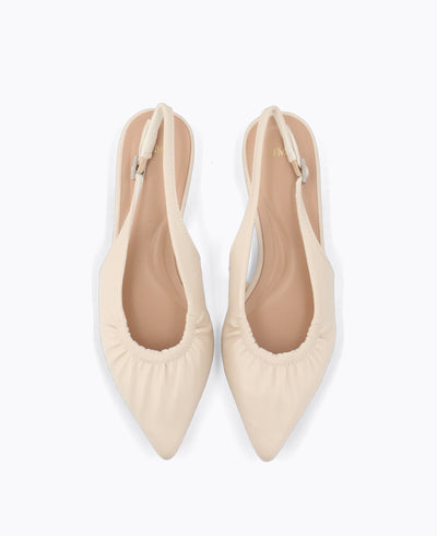 Romina Flat Pumps - Beige