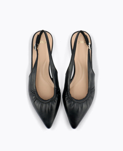 Romina Flat Pumps - Black