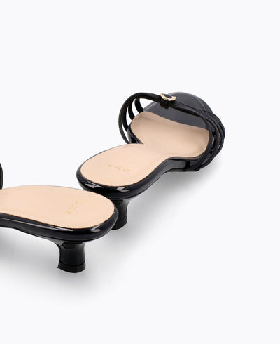 Vivian Heel Sandals - Black