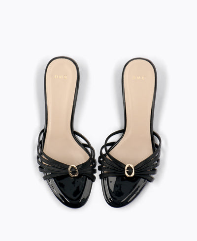 Vivian Heel Sandals - Black