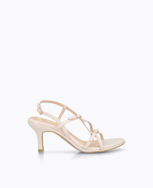 Maeve Strappy Heel Sandals - Beige