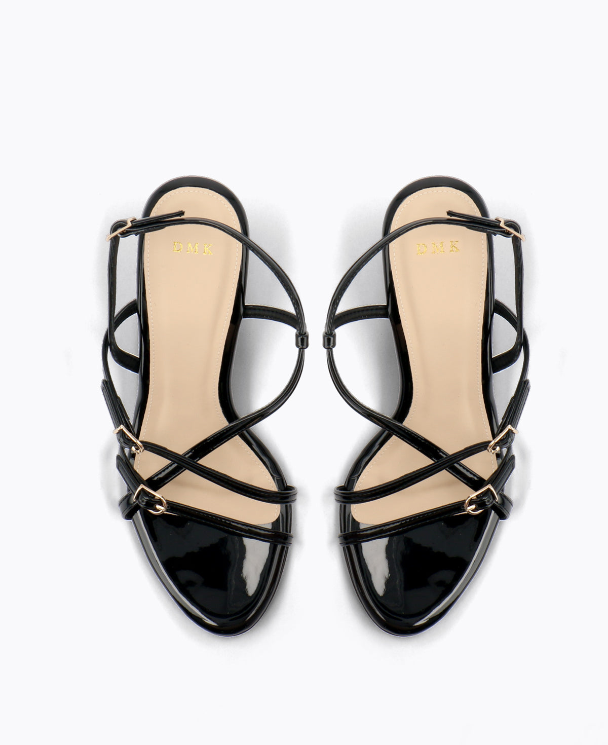 Maeve Strappy Heel Sandals - Black