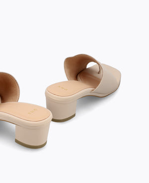 Dawn Heel Sandals - Beige