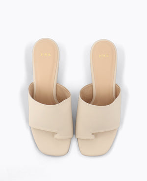 Dawn Heel Sandals - Beige