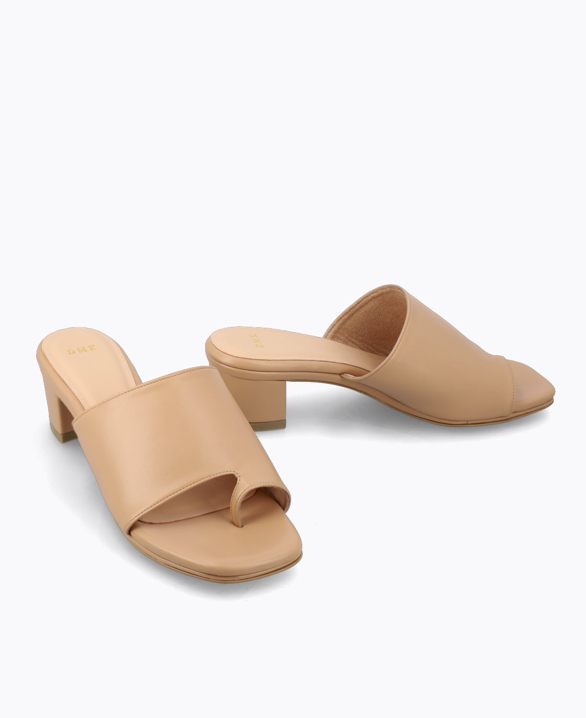 Dawn Heel Sandals - Nude