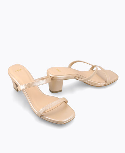 Ember Heel Sandals - Gold