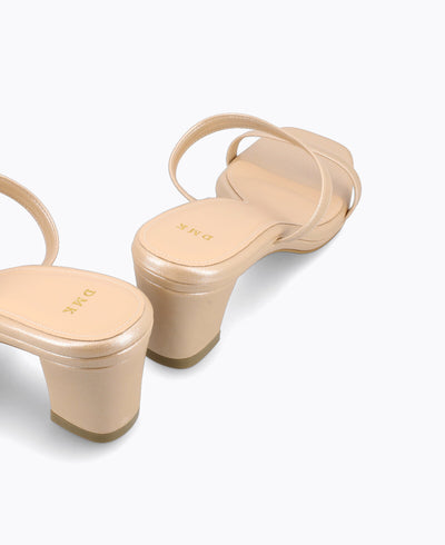 Ember Heel Sandals - Gold