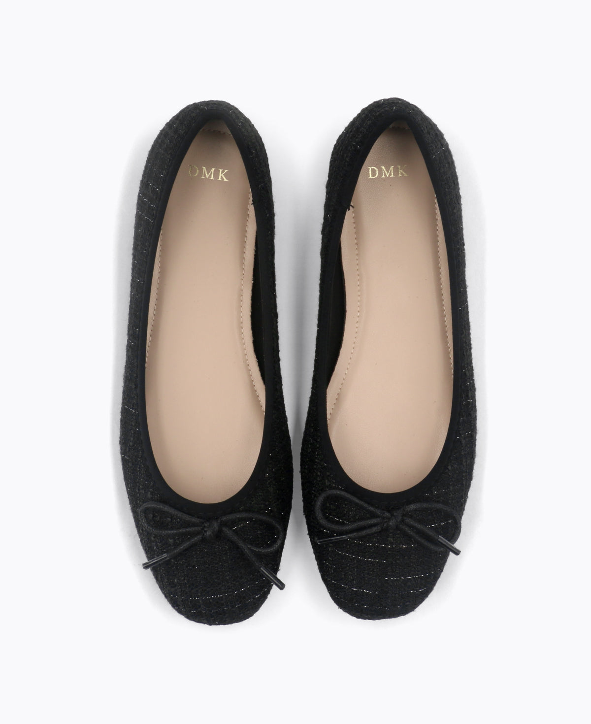 Stephanie Ballerina Flats - Black