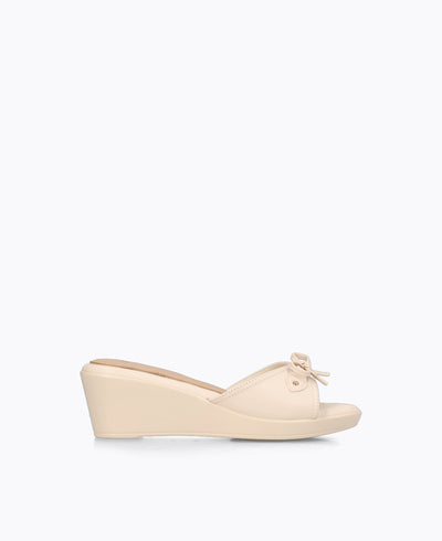 Keiko Heel Sandals - Beige