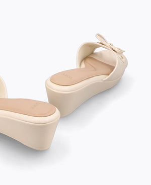 Keiko Heel Sandals - Beige