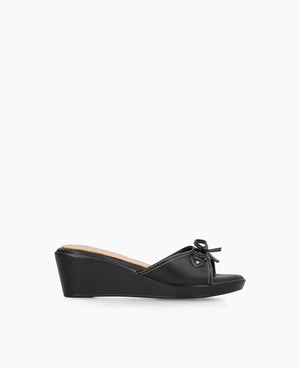 Keiko Heel Sandals - Black