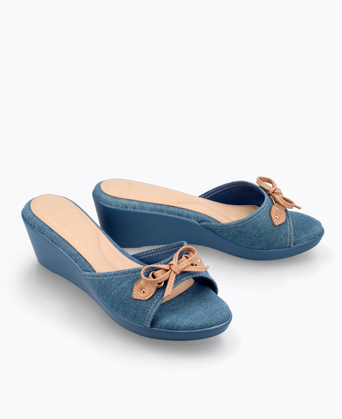Keiko Heel Sandals - Blue