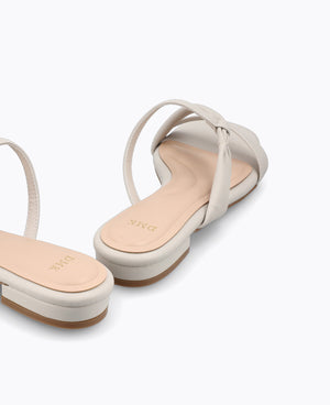 Maisie Flat Sandals - Beige