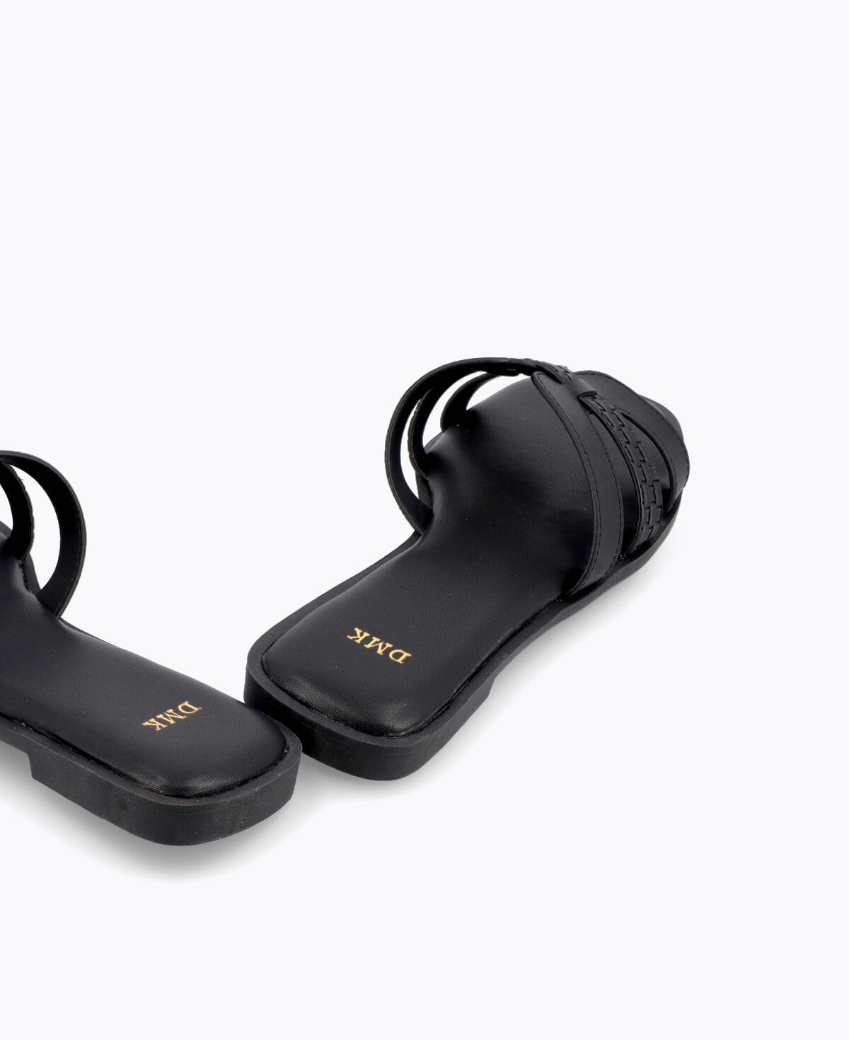 Erina Flat Sandals - Black