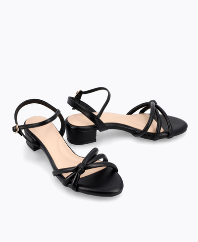 Scarlett Heel Sandals - Black