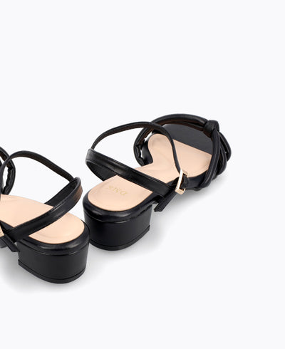 Scarlett Heel Sandals - Black