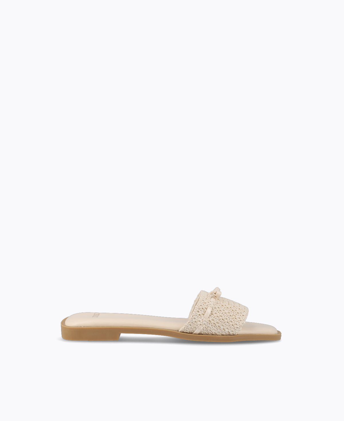Clara Flat Sandals - Beige