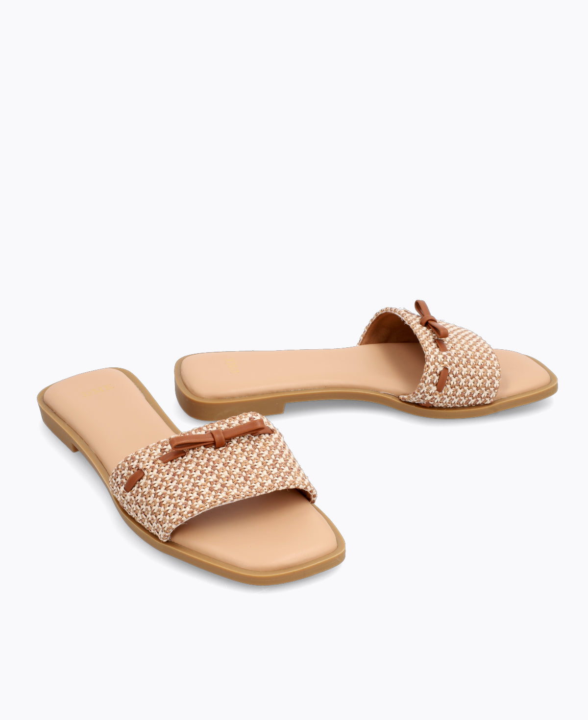 Clara Flat Sandals - Brown