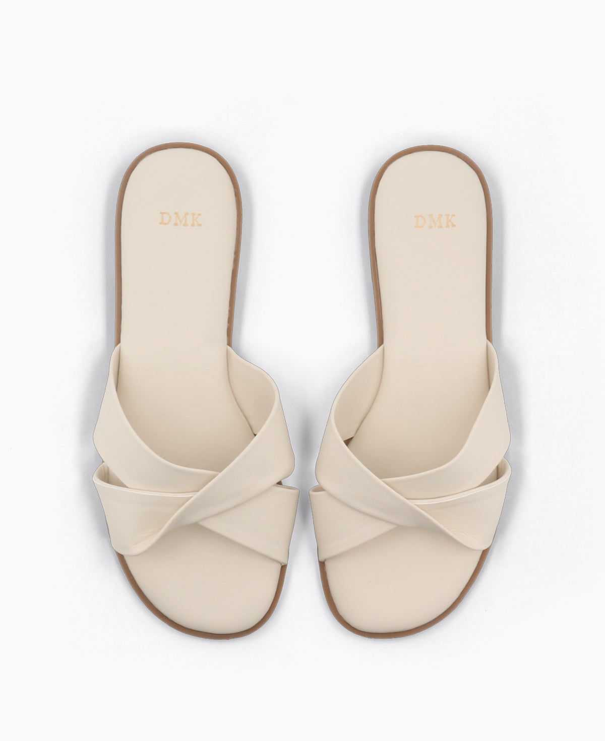 Molly Flat Sandals - Beige