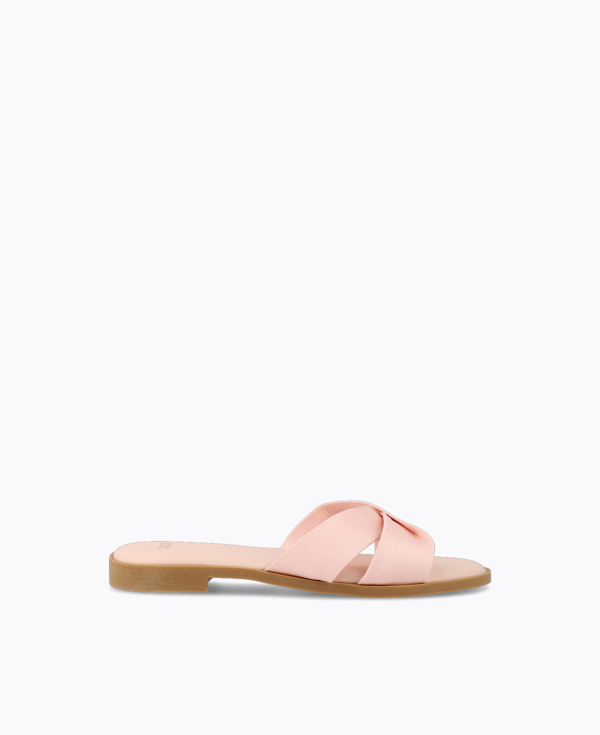 Molly Flat Sandals - Nude Pink