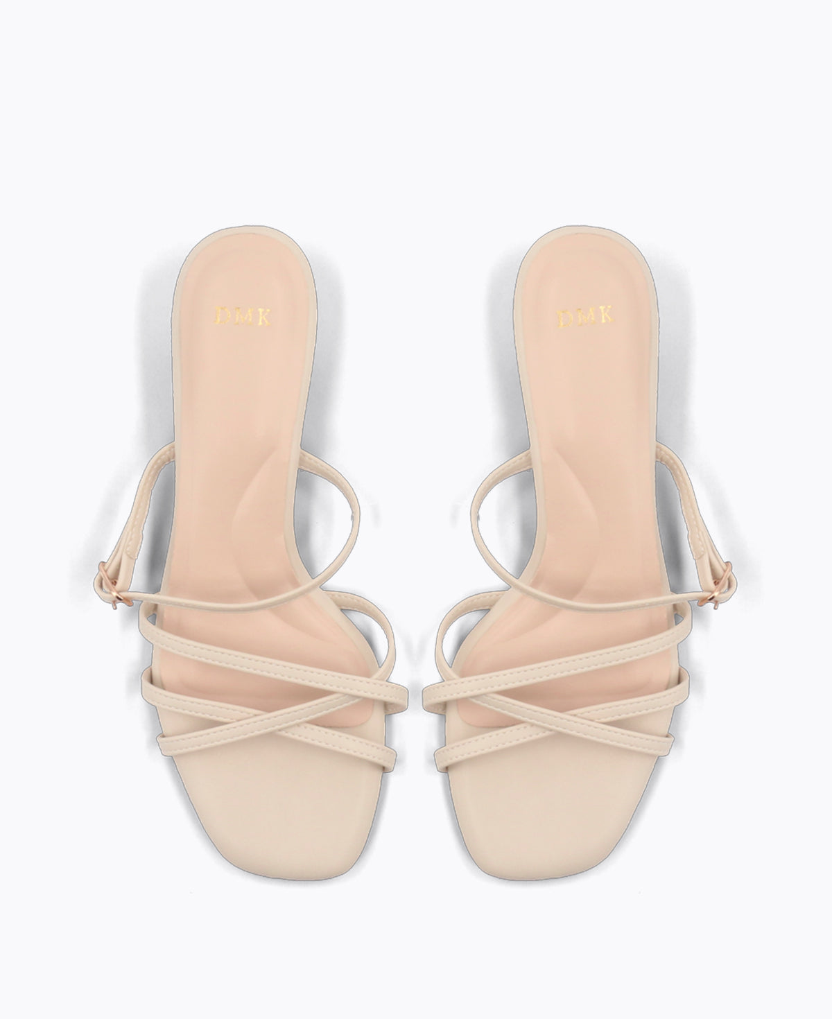 Kali Heel Sandals - Beige