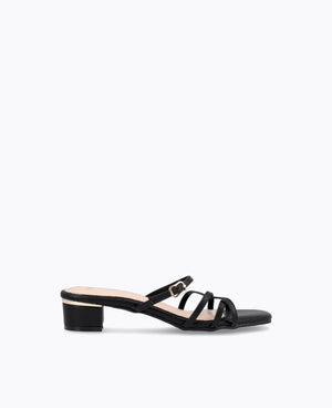 Kali Heel Sandals - Black