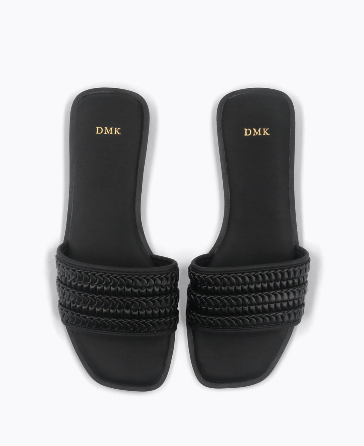 Luella Flat Sandals - Black