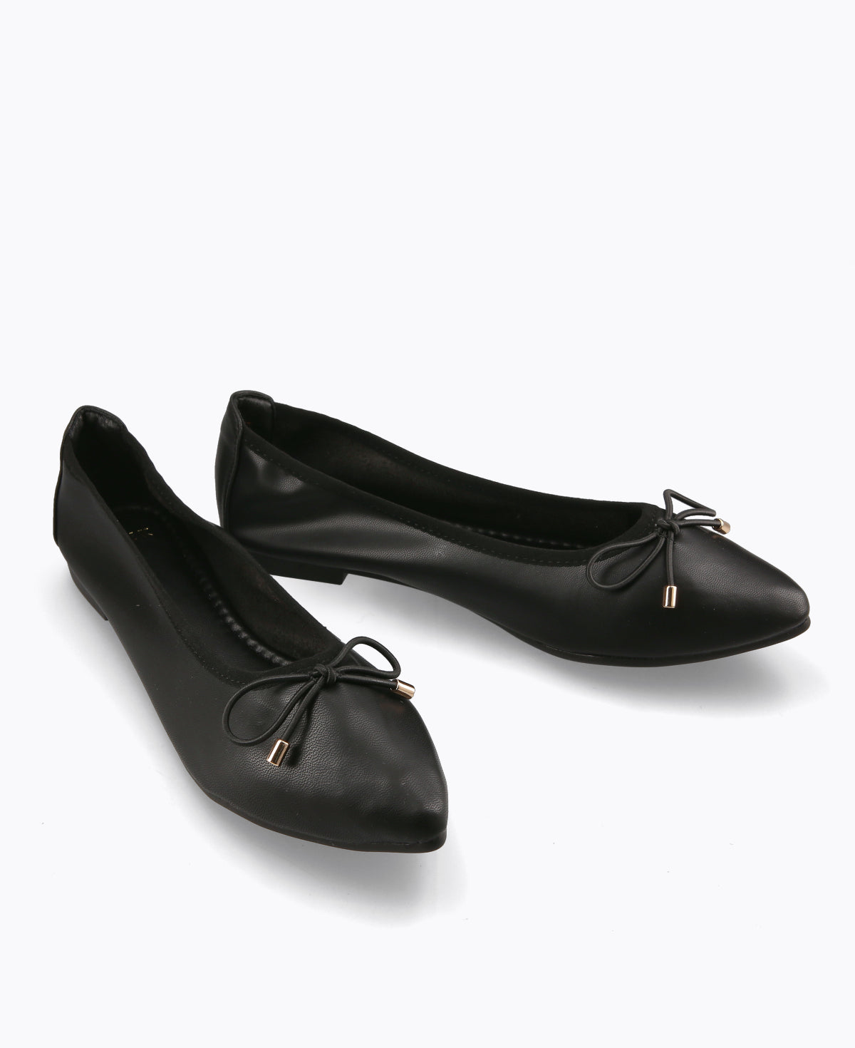 Phoebe Ballerina Flats - Black