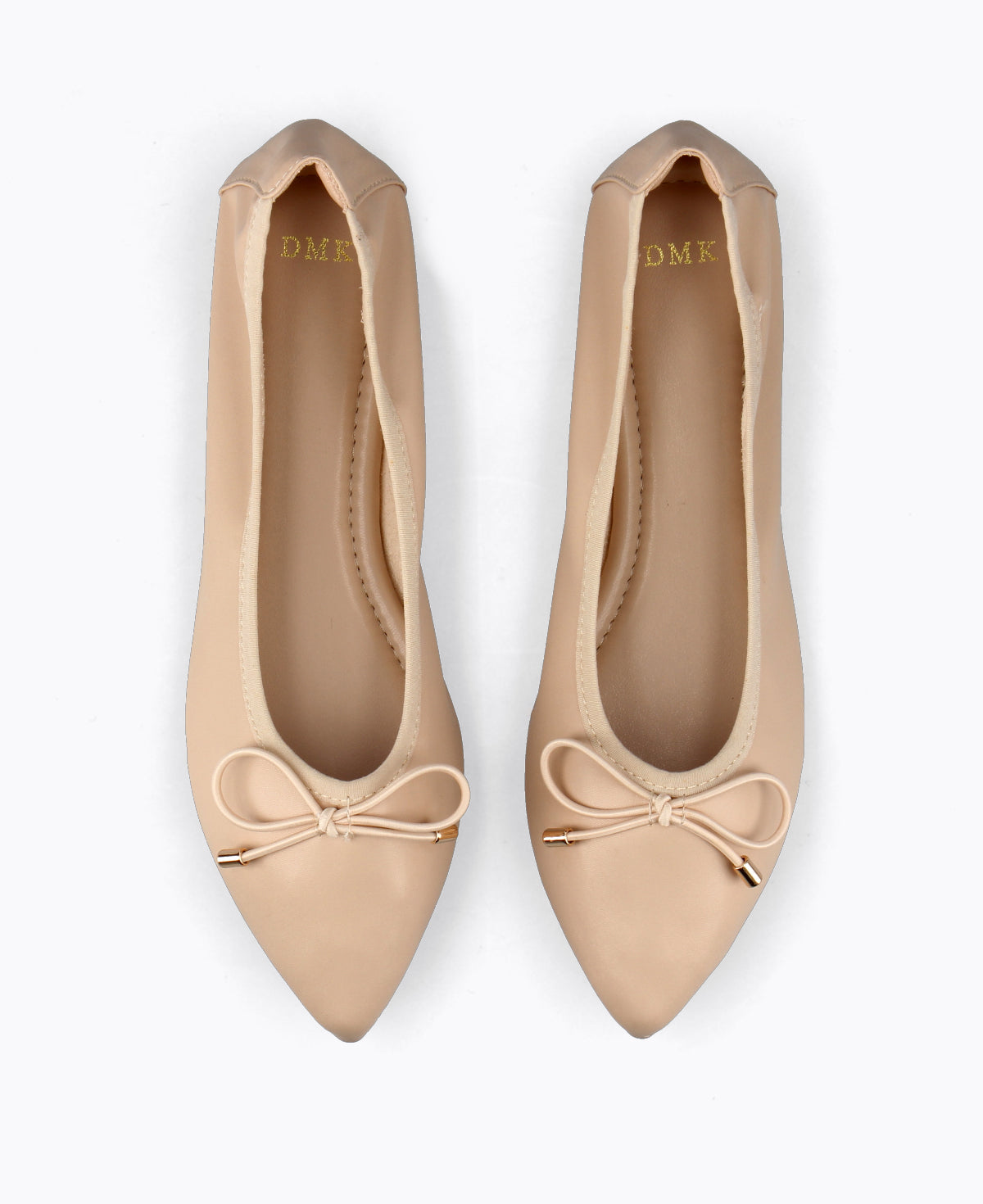 Phoebe Ballerina Flats - Nude