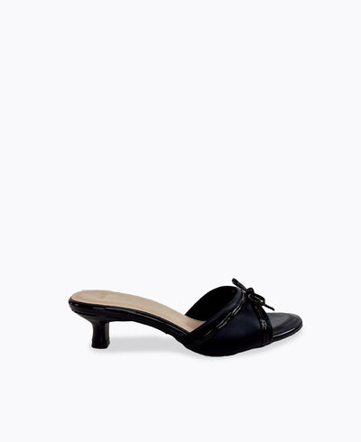 Riley Heel Sandals - Black
