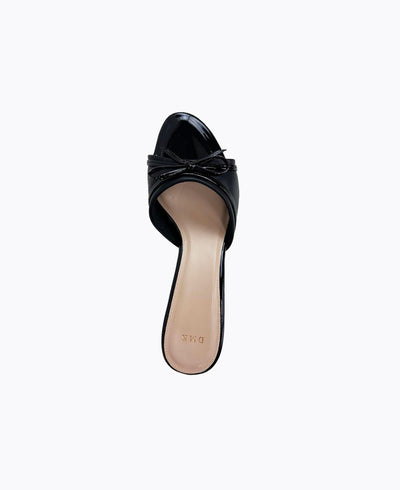 Riley Heel Sandals - Black