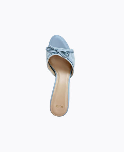 Riley Heel Sandals - Blue