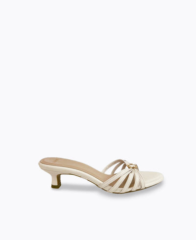 Vivian Heel Sandals - Beige