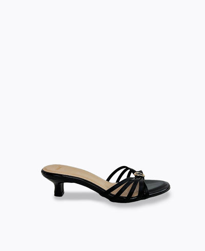 Vivian Heel Sandals - Black