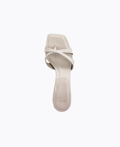 Miko Heel Sandals - Beige