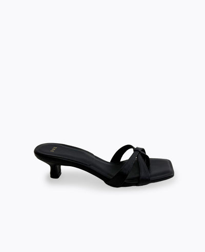 Miko Heel Sandals - Black