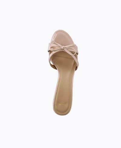 Juliette Heel Sandals - Nude