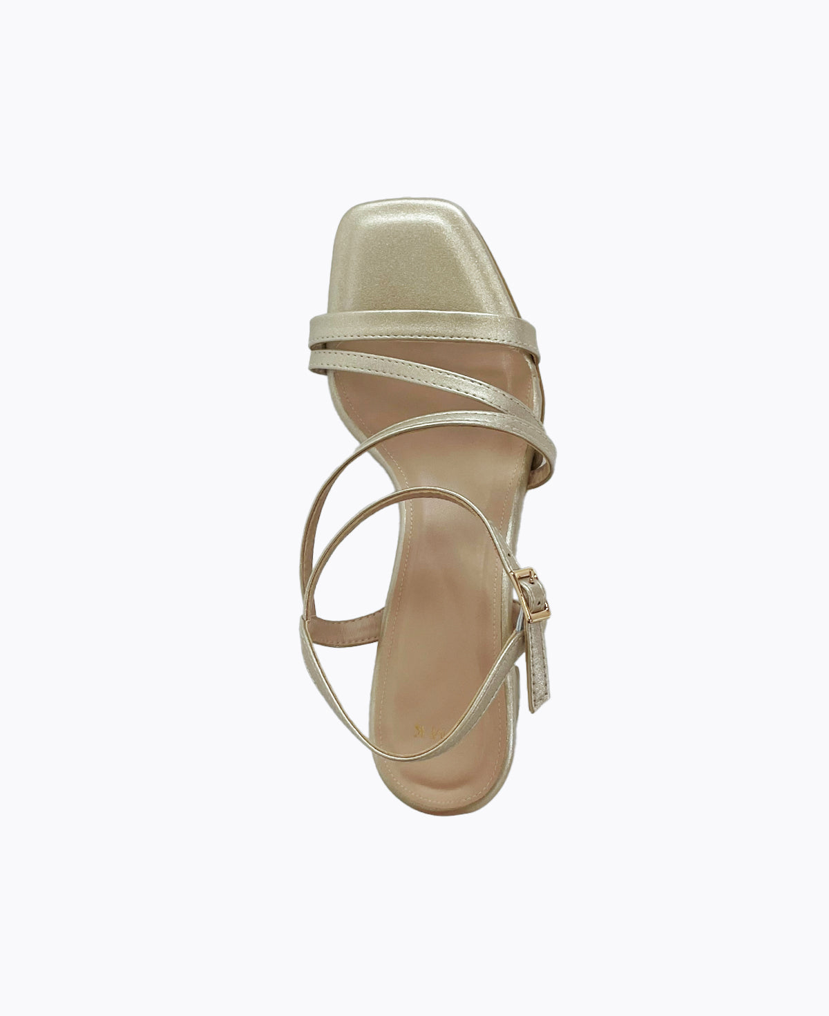 Fallon Strappy Heel Sandals - Gold