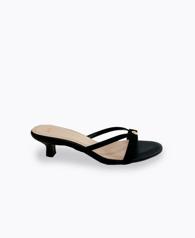 Haven Heel Sandals - Black