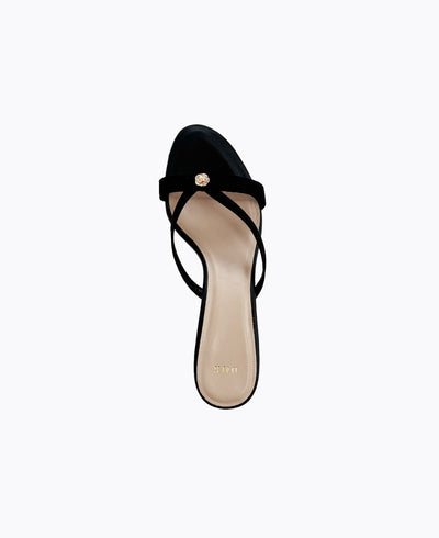 Haven Heel Sandals - Black