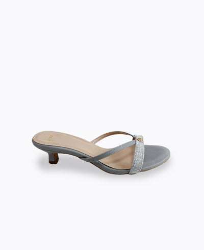 Haven Heel Sandals - Grey